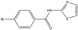 4-bromo-N-1,3-thiazol-2-ylbenzamide Structure