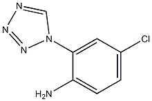 4-chloro-2-(1H-tetrazol-1-yl)aniline Structure