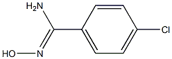 4-chloro-N'-hydroxybenzene-1-carboximidamide 구조식 이미지