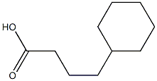 4-cyclohexylbutanoic acid Structure