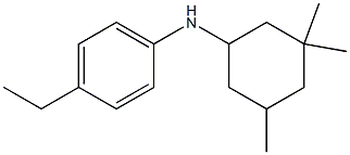 4-ethyl-N-(3,3,5-trimethylcyclohexyl)aniline Structure