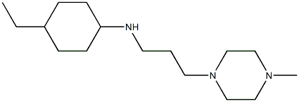 4-ethyl-N-[3-(4-methylpiperazin-1-yl)propyl]cyclohexan-1-amine Structure