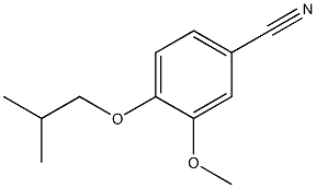 4-isobutoxy-3-methoxybenzonitrile Structure