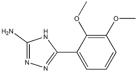 5-(2,3-dimethoxyphenyl)-4H-1,2,4-triazol-3-amine Structure