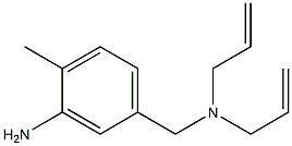 5-{[bis(prop-2-en-1-yl)amino]methyl}-2-methylaniline Structure
