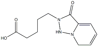 5-{3-oxo-2H,3H-[1,2,4]triazolo[3,4-a]pyridin-2-yl}pentanoic acid 구조식 이미지