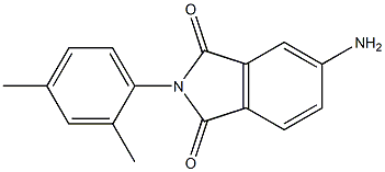 5-amino-2-(2,4-dimethylphenyl)-2,3-dihydro-1H-isoindole-1,3-dione Structure