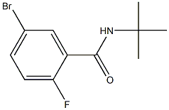 5-bromo-N-(tert-butyl)-2-fluorobenzamide Structure