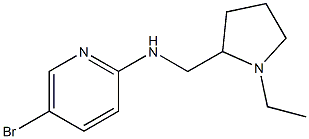 5-bromo-N-[(1-ethylpyrrolidin-2-yl)methyl]pyridin-2-amine Structure