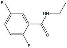 5-bromo-N-ethyl-2-fluorobenzamide 구조식 이미지