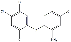 5-chloro-2-(2,4,5-trichlorophenoxy)aniline 구조식 이미지