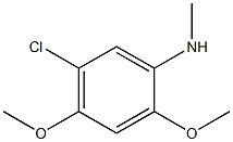 5-chloro-2,4-dimethoxy-N-methylaniline 구조식 이미지