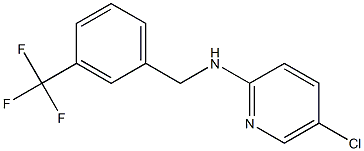 5-chloro-N-{[3-(trifluoromethyl)phenyl]methyl}pyridin-2-amine Structure