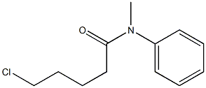 5-chloro-N-methyl-N-phenylpentanamide 구조식 이미지