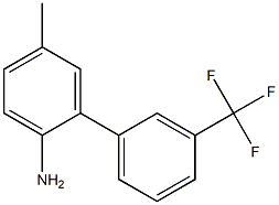 5-methyl-3'-(trifluoromethyl)-1,1'-biphenyl-2-amine Structure