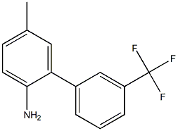 5-methyl-3'-(trifluoromethyl)-1,1'-biphenyl-2-amine 구조식 이미지