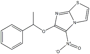 5-nitro-6-(1-phenylethoxy)imidazo[2,1-b][1,3]thiazole Structure