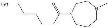 6-amino-1-(4-methyl-1,4-diazepan-1-yl)hexan-1-one 구조식 이미지