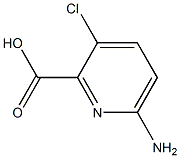 6-amino-3-chloropyridine-2-carboxylic acid Structure