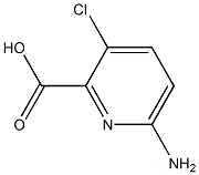 6-amino-3-chloropyridine-2-carboxylic acid 구조식 이미지