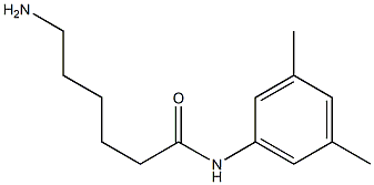 6-amino-N-(3,5-dimethylphenyl)hexanamide 구조식 이미지