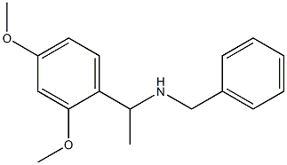 benzyl[1-(2,4-dimethoxyphenyl)ethyl]amine 구조식 이미지