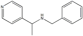 benzyl[1-(pyridin-4-yl)ethyl]amine 구조식 이미지