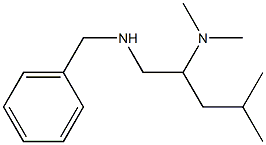 benzyl[2-(dimethylamino)-4-methylpentyl]amine Structure