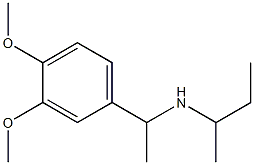 butan-2-yl[1-(3,4-dimethoxyphenyl)ethyl]amine 구조식 이미지