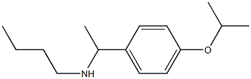 butyl({1-[4-(propan-2-yloxy)phenyl]ethyl})amine 구조식 이미지