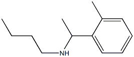 butyl[1-(2-methylphenyl)ethyl]amine Structure