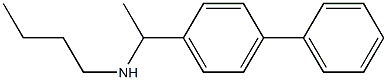 butyl[1-(4-phenylphenyl)ethyl]amine 구조식 이미지