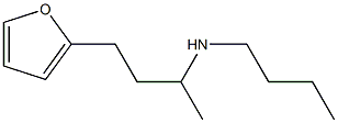 butyl[4-(furan-2-yl)butan-2-yl]amine Structure