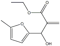 ethyl 2-[hydroxy(5-methylfuran-2-yl)methyl]prop-2-enoate 구조식 이미지