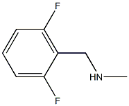 N-(2,6-difluorobenzyl)-N-methylamine Structure