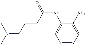 N-(2-aminophenyl)-4-(dimethylamino)butanamide 구조식 이미지