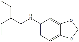 N-(2-ethylbutyl)-2H-1,3-benzodioxol-5-amine Structure