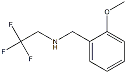 N-(2-methoxybenzyl)-N-(2,2,2-trifluoroethyl)amine Structure