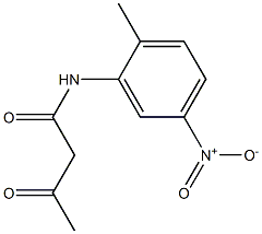 N-(2-methyl-5-nitrophenyl)-3-oxobutanamide Structure