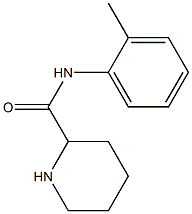 N-(2-methylphenyl)piperidine-2-carboxamide 구조식 이미지
