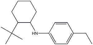 N-(2-tert-butylcyclohexyl)-4-ethylaniline Structure