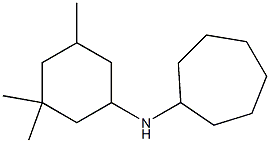 N-(3,3,5-trimethylcyclohexyl)cycloheptanamine Structure