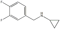 N-(3,4-difluorobenzyl)cyclopropanamine 구조식 이미지