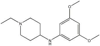 N-(3,5-dimethoxyphenyl)-1-ethylpiperidin-4-amine Structure