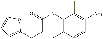 N-(3-amino-2,6-dimethylphenyl)-3-(furan-2-yl)propanamide Structure