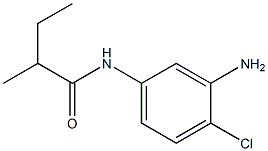 N-(3-amino-4-chlorophenyl)-2-methylbutanamide Structure
