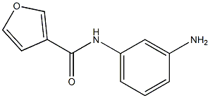 N-(3-aminophenyl)-3-furamide Structure