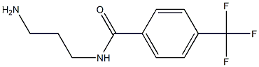 N-(3-aminopropyl)-4-(trifluoromethyl)benzamide Structure