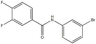 N-(3-bromophenyl)-3,4-difluorobenzamide Structure