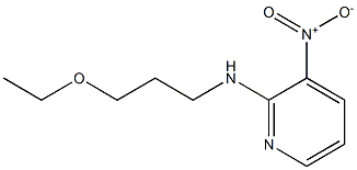 N-(3-ethoxypropyl)-3-nitropyridin-2-amine Structure